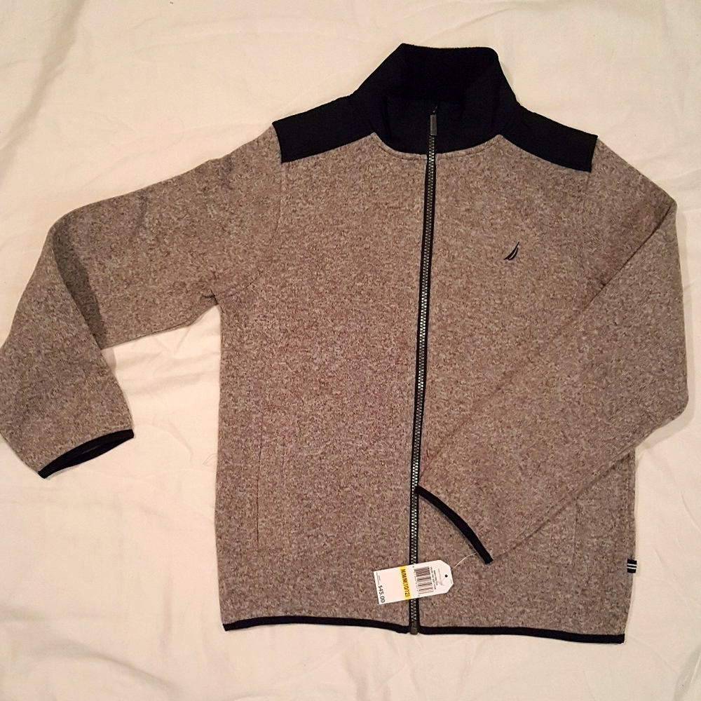 NAUTICA fleece jacket sweater NWT